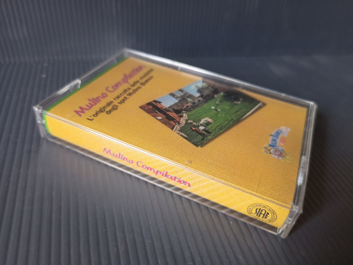 Original Mulino Bianco cassette from the 80s