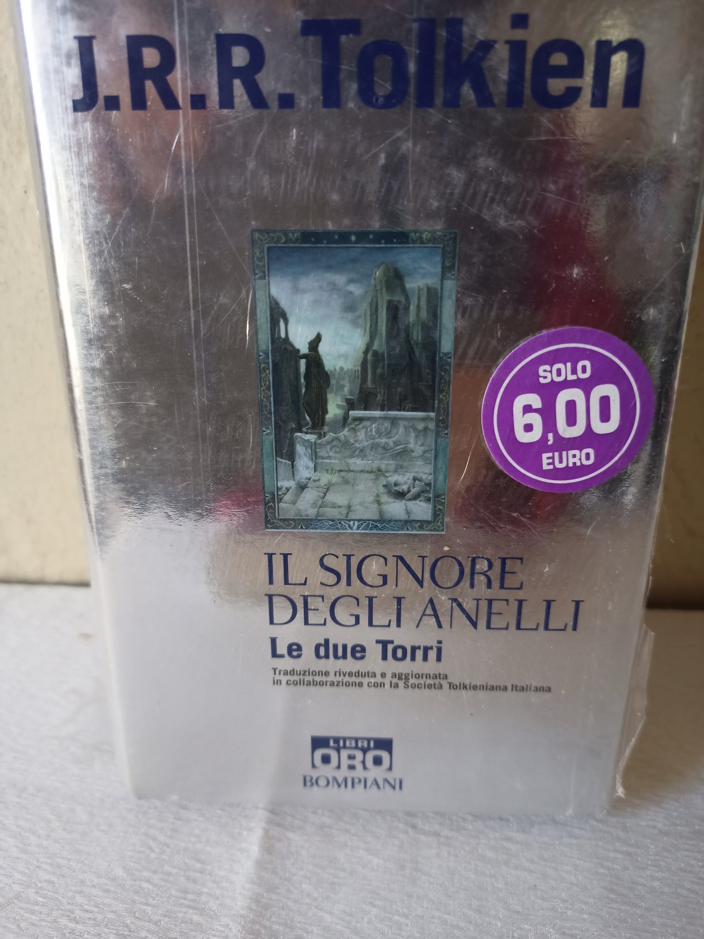 Book The Lord of the Rings The Two Towers, Tolkien Bompiani