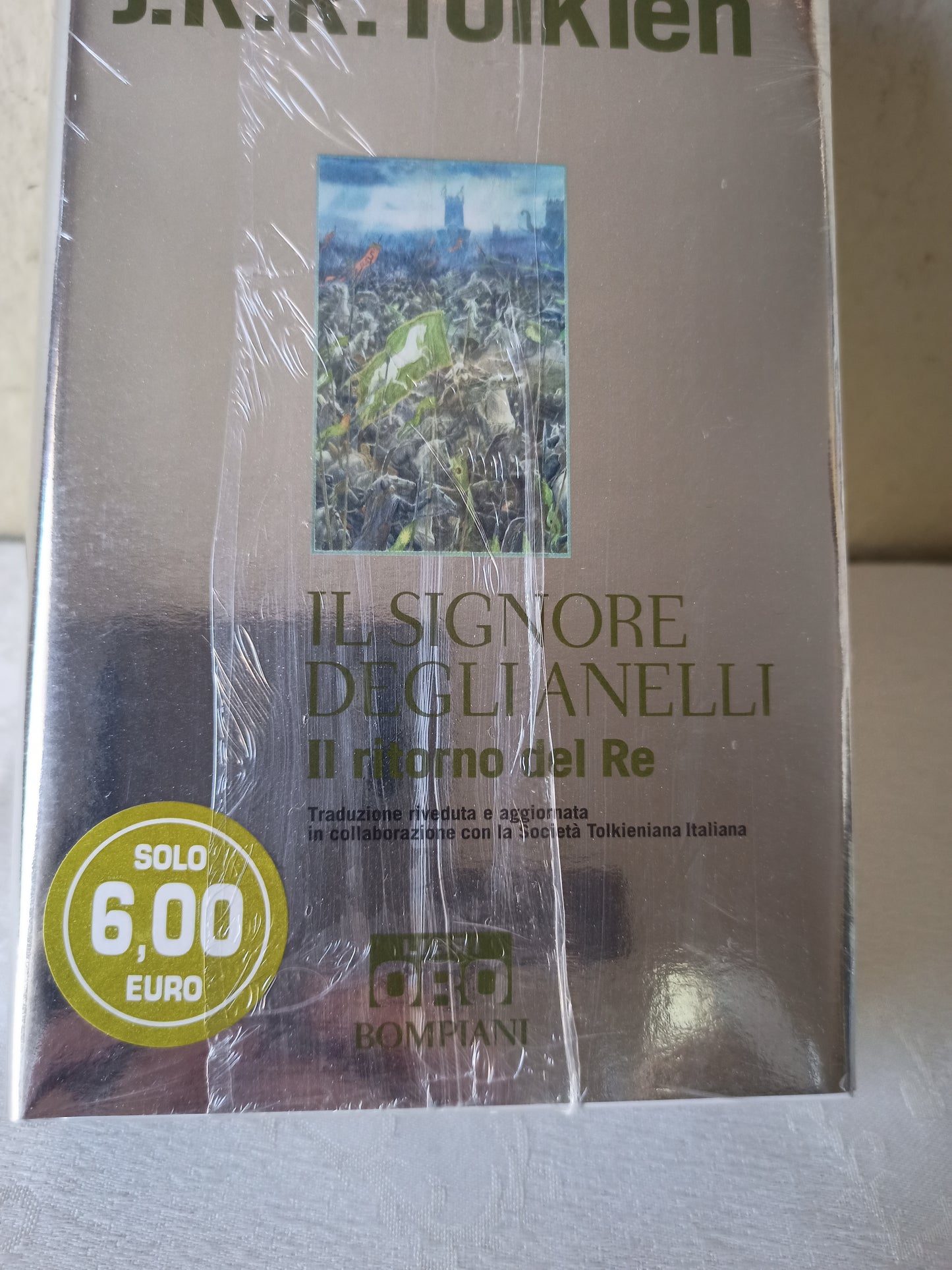 Libro Il Signore Degli Anelli Il ritorno del re, Tolkien Bompiani