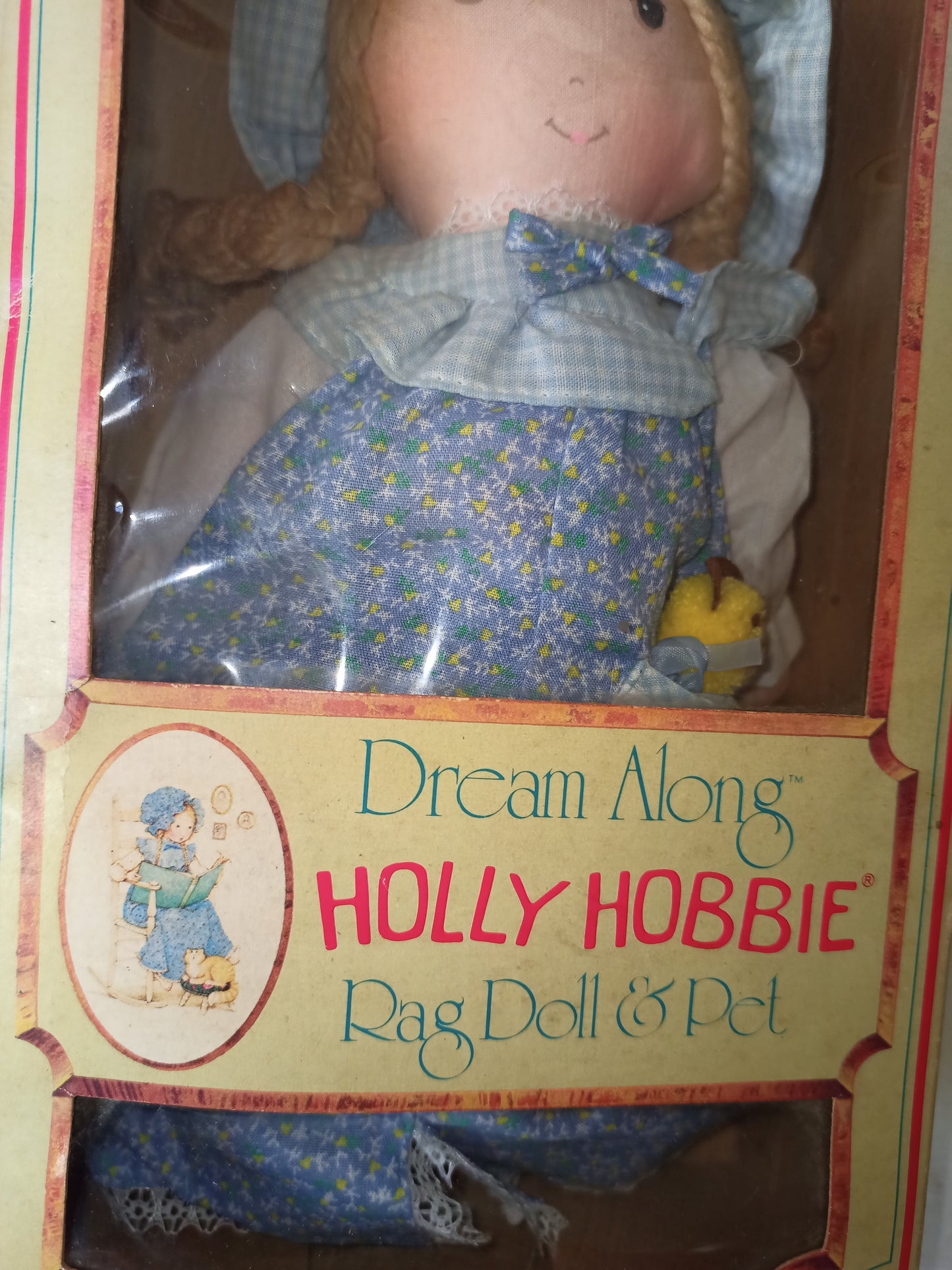 Holly Hobbie Dream a long doll, original Knickerbocker from the 70s