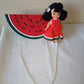 Furga watermelon doll, original from the 70s