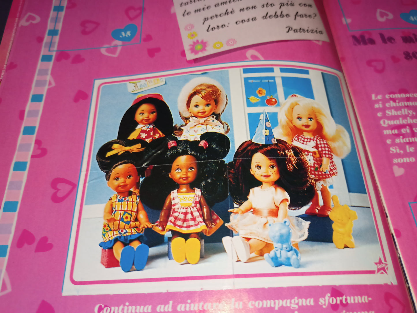 Barbie Star sticker album, Panini 1997 Incomplete