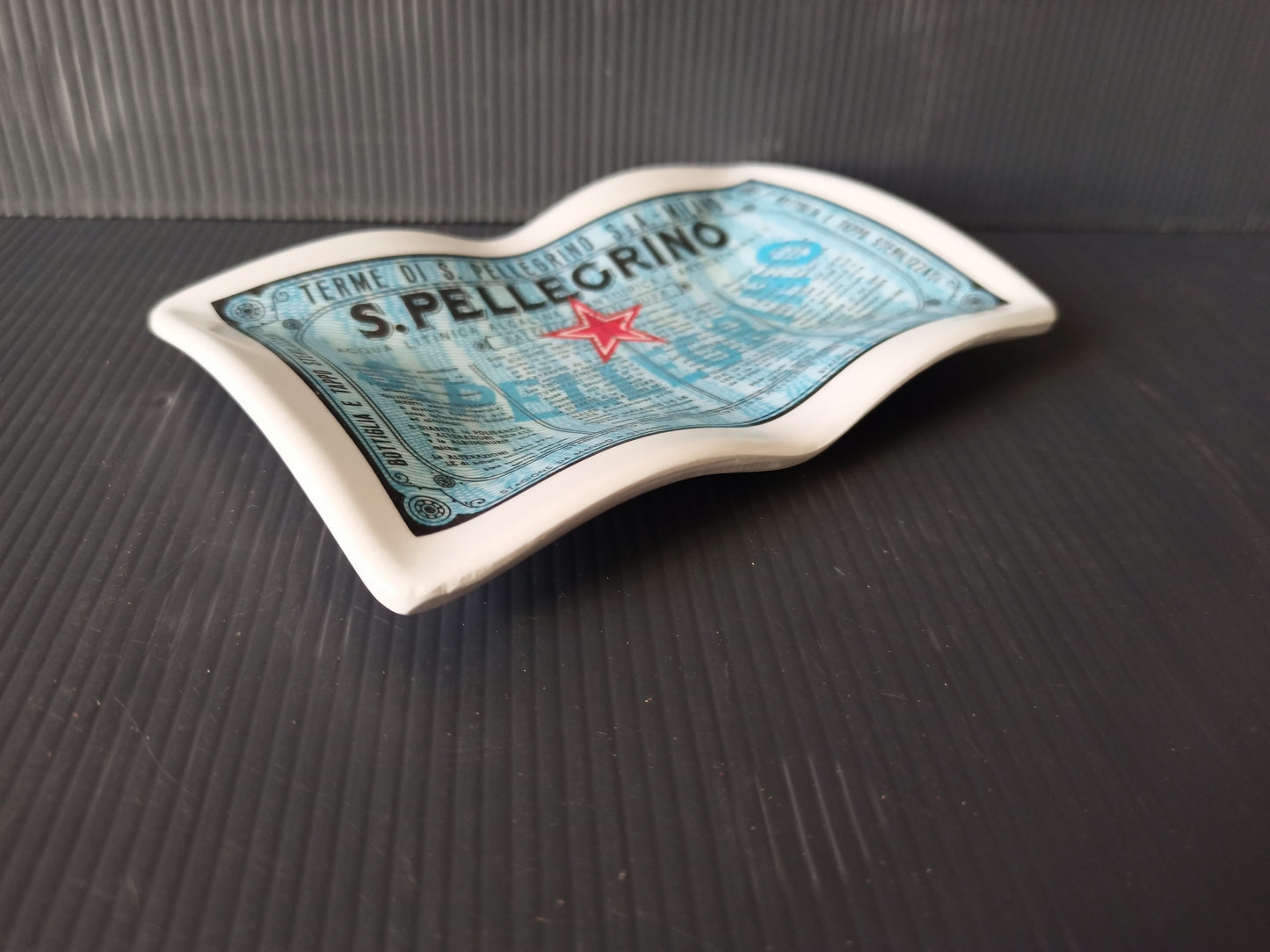 San Pellegrino gadget ashtray, original 1970