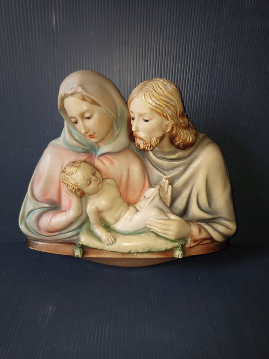 Statue of the Holy Family by G. Magri, original from the 50s and 60s