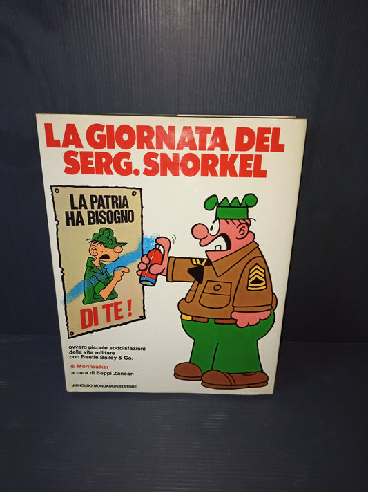 Libro fumetto La Giornata Del Serg. Snorkel, Mondadori originale anni 70