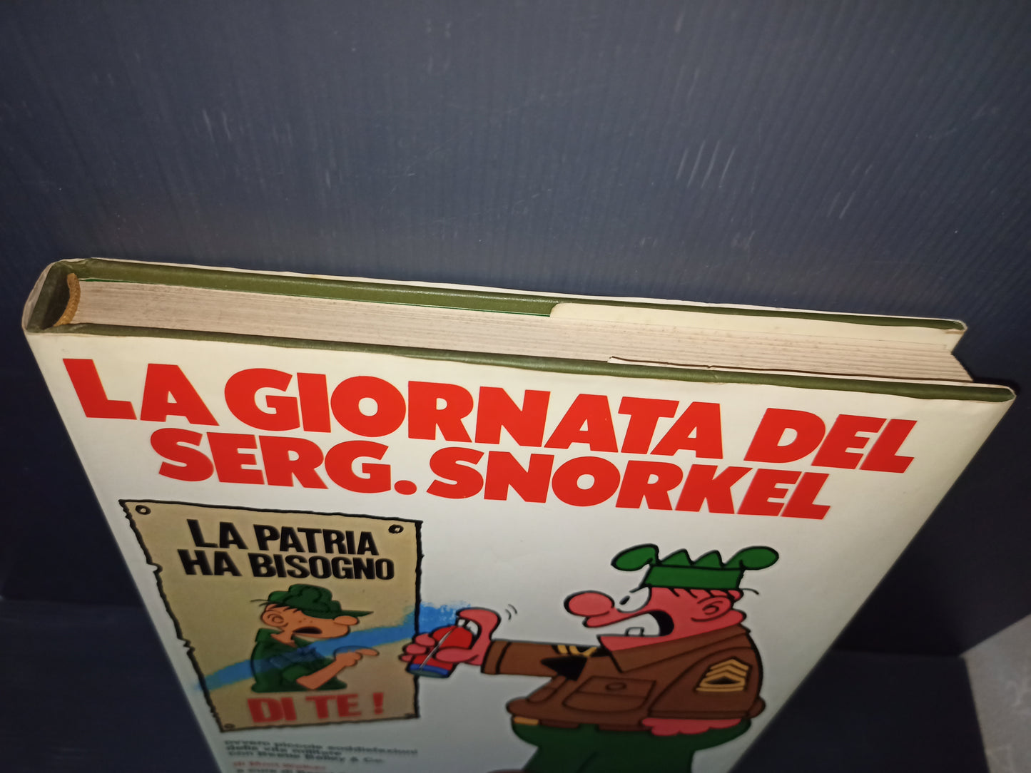 Libro fumetto La Giornata Del Serg. Snorkel, Mondadori originale anni 70