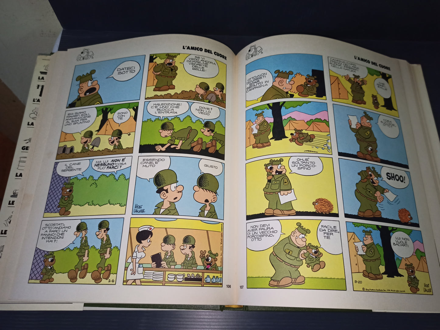 Comic book The Day of the Sergeant. Snorkel, original Mondadori from the 70s