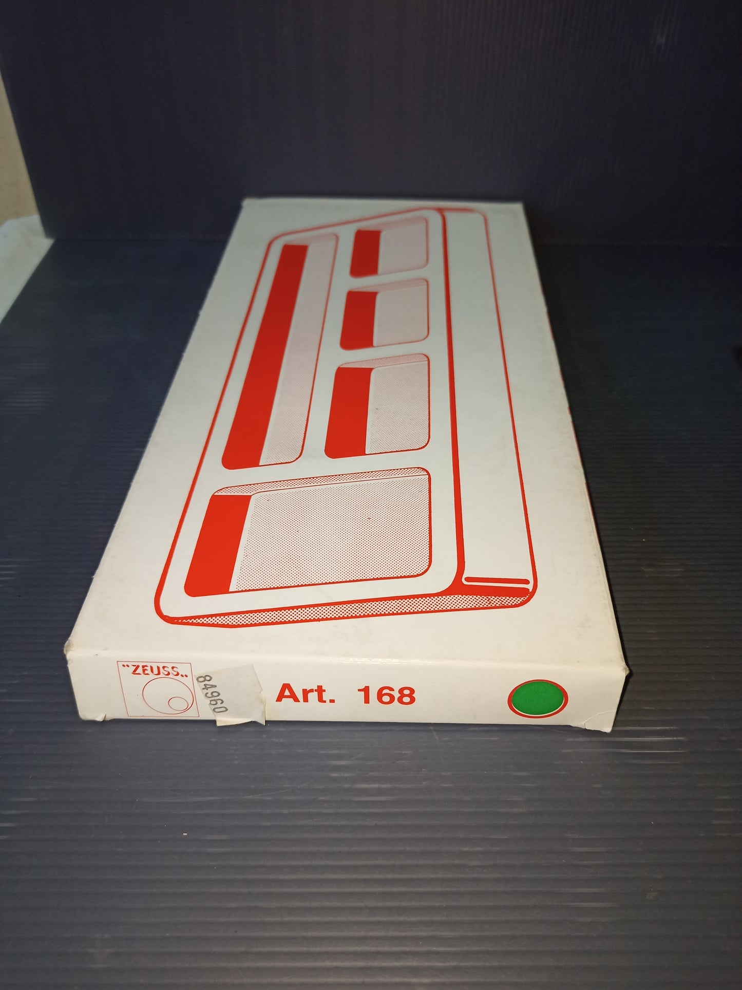 Plastic desk tray, original from the 70s