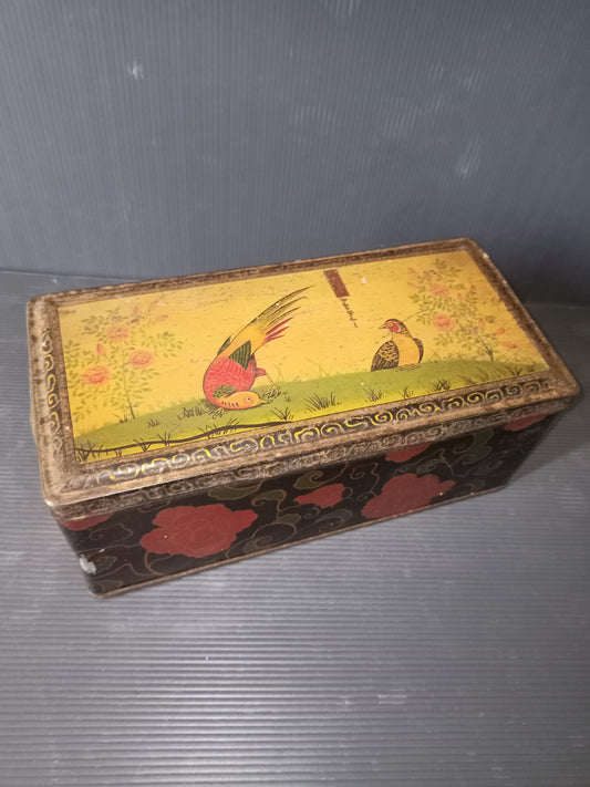 Antique Elah tin box, early 1900s