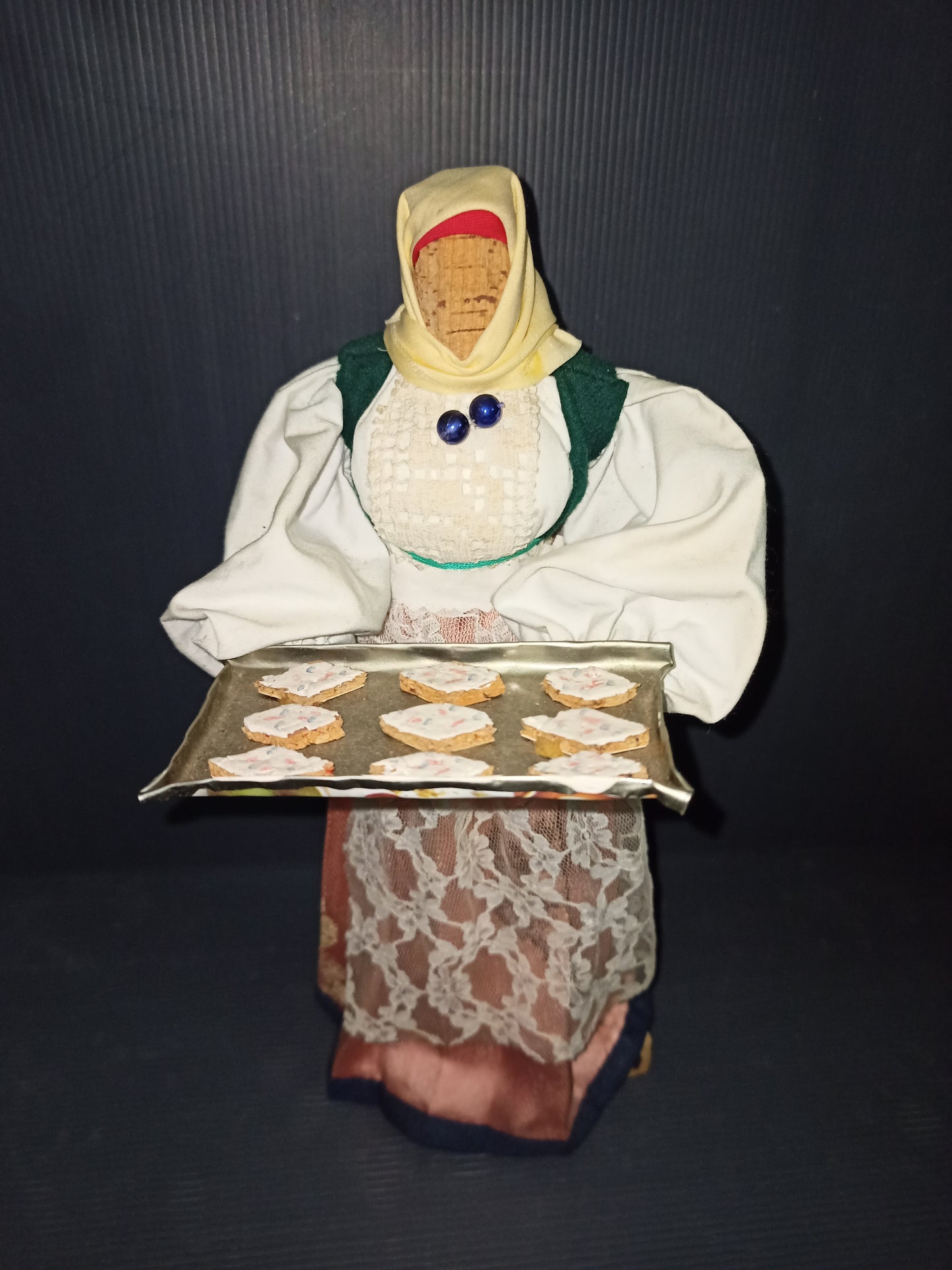 Sardinian art doll Sassari Pozzu D'Ussi