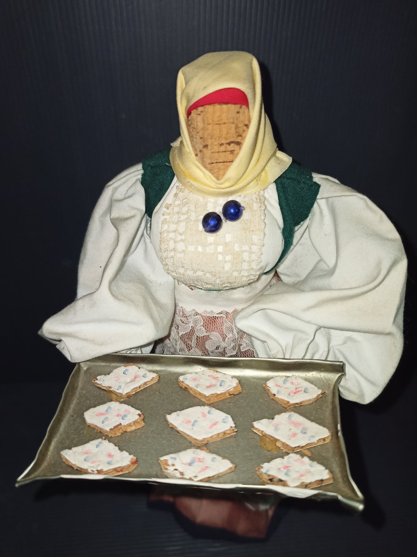 Sardinian art doll Sassari Pozzu D'Ussi