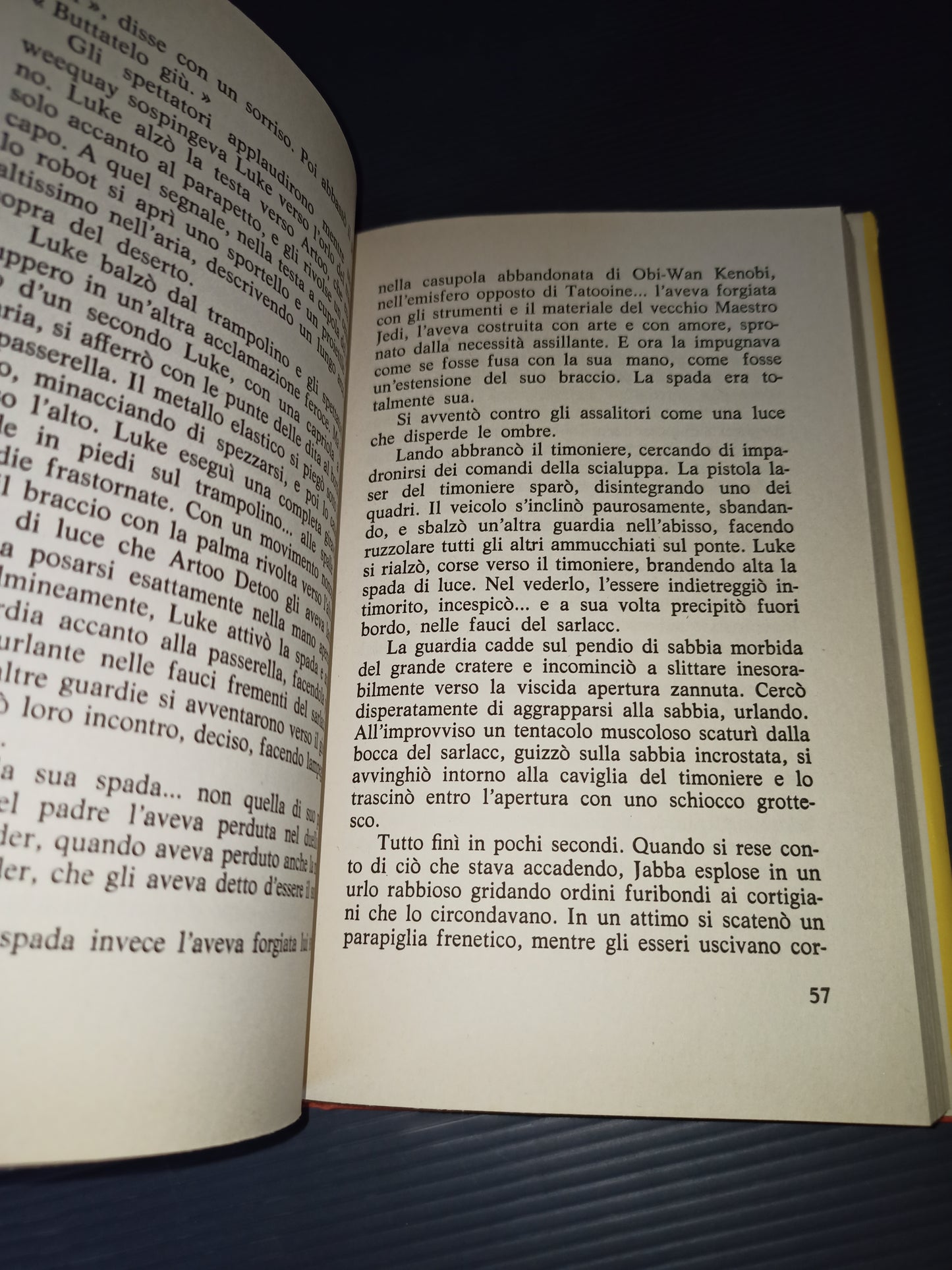 Libro Guerre Stellari Il Ritorno Dello Jedi, 1983