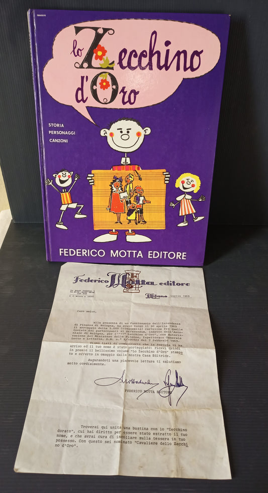 Book Lo Zecchino D'oro, Federico Motta Editore 1969