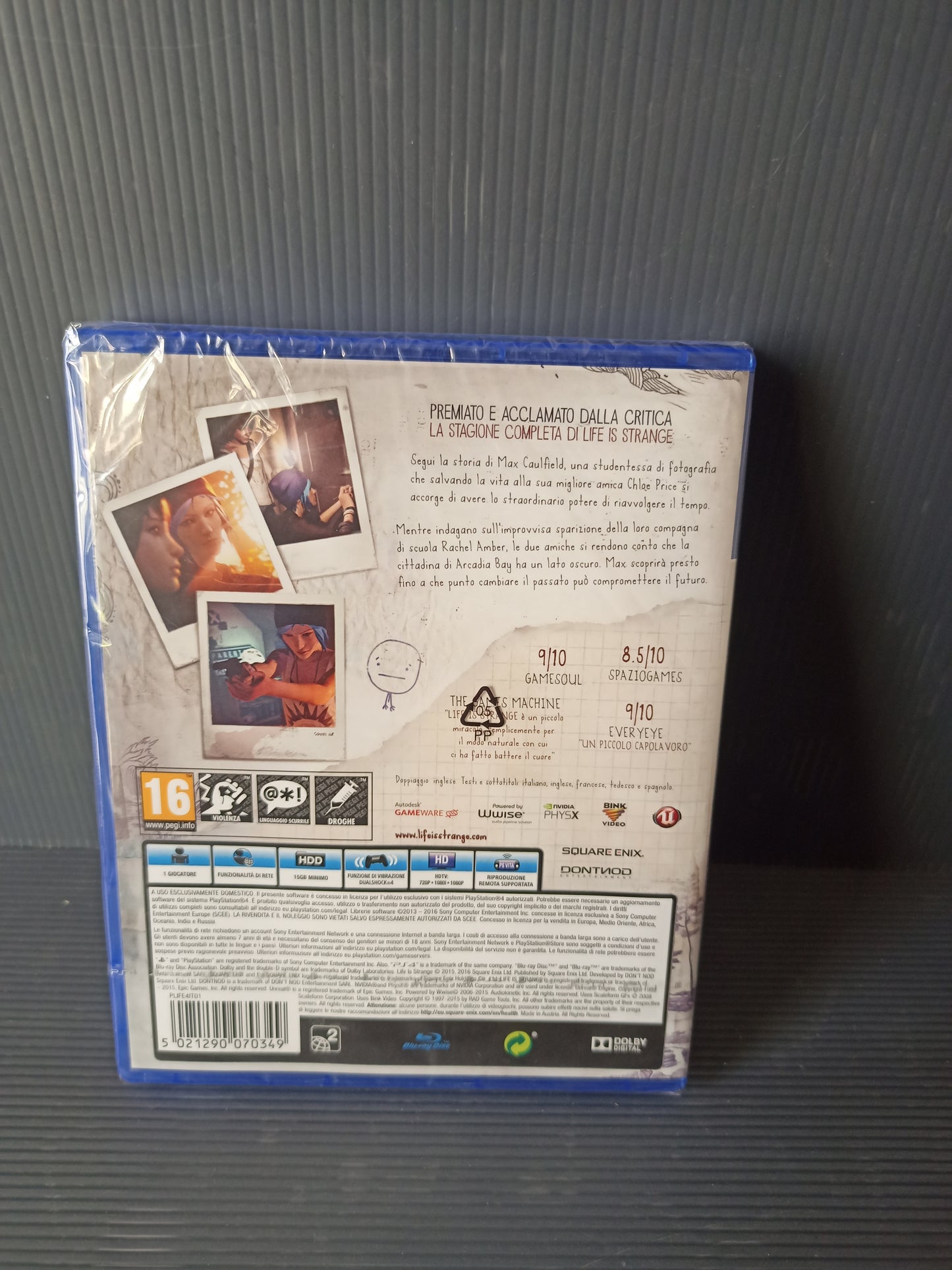 Life Is Strange Ps4 Video Game, Sealed