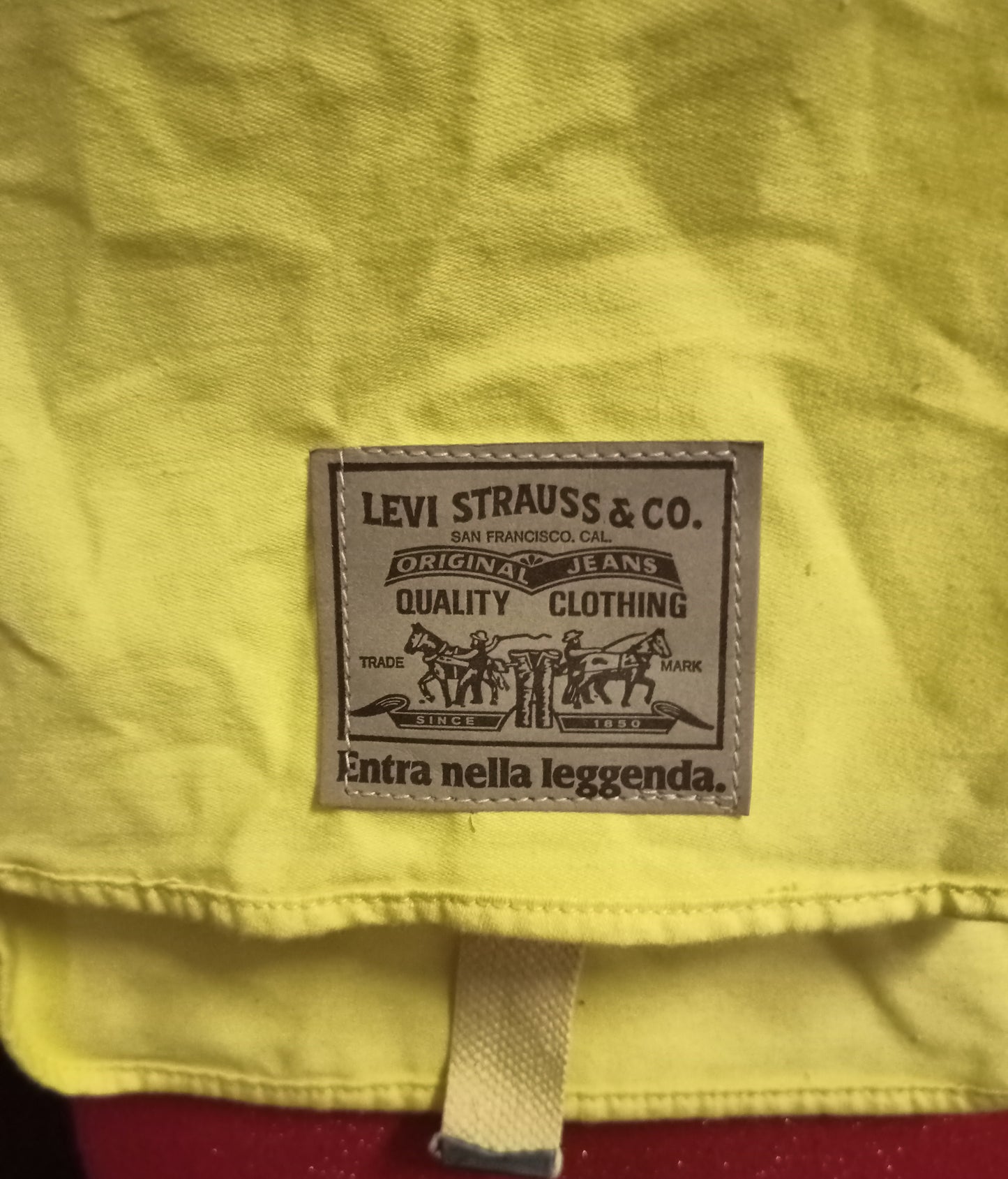 Borsa Pony Bag Levi's, originale anni 80