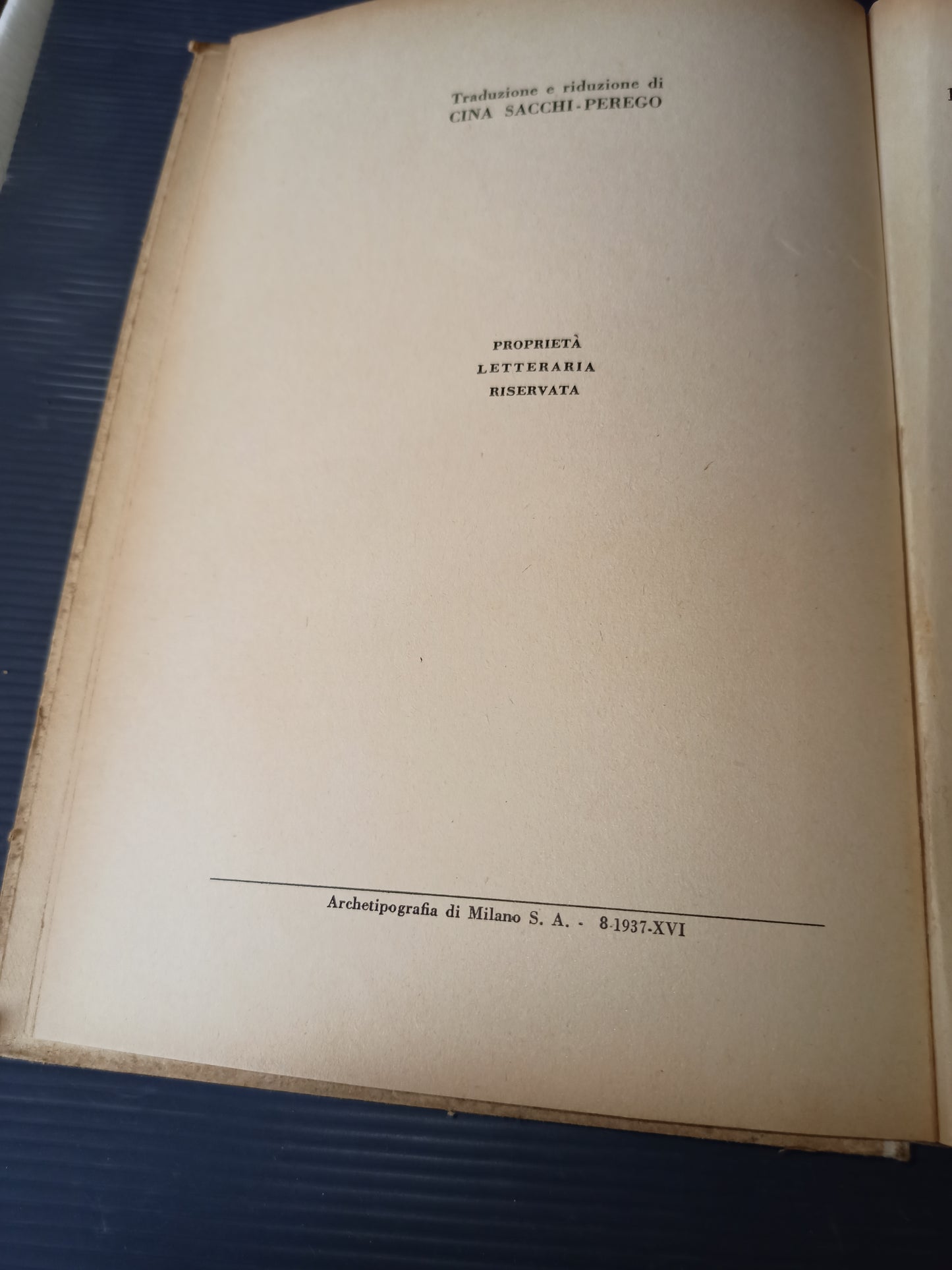 Libro I Regali Della Fata, Andersen Genio 1937