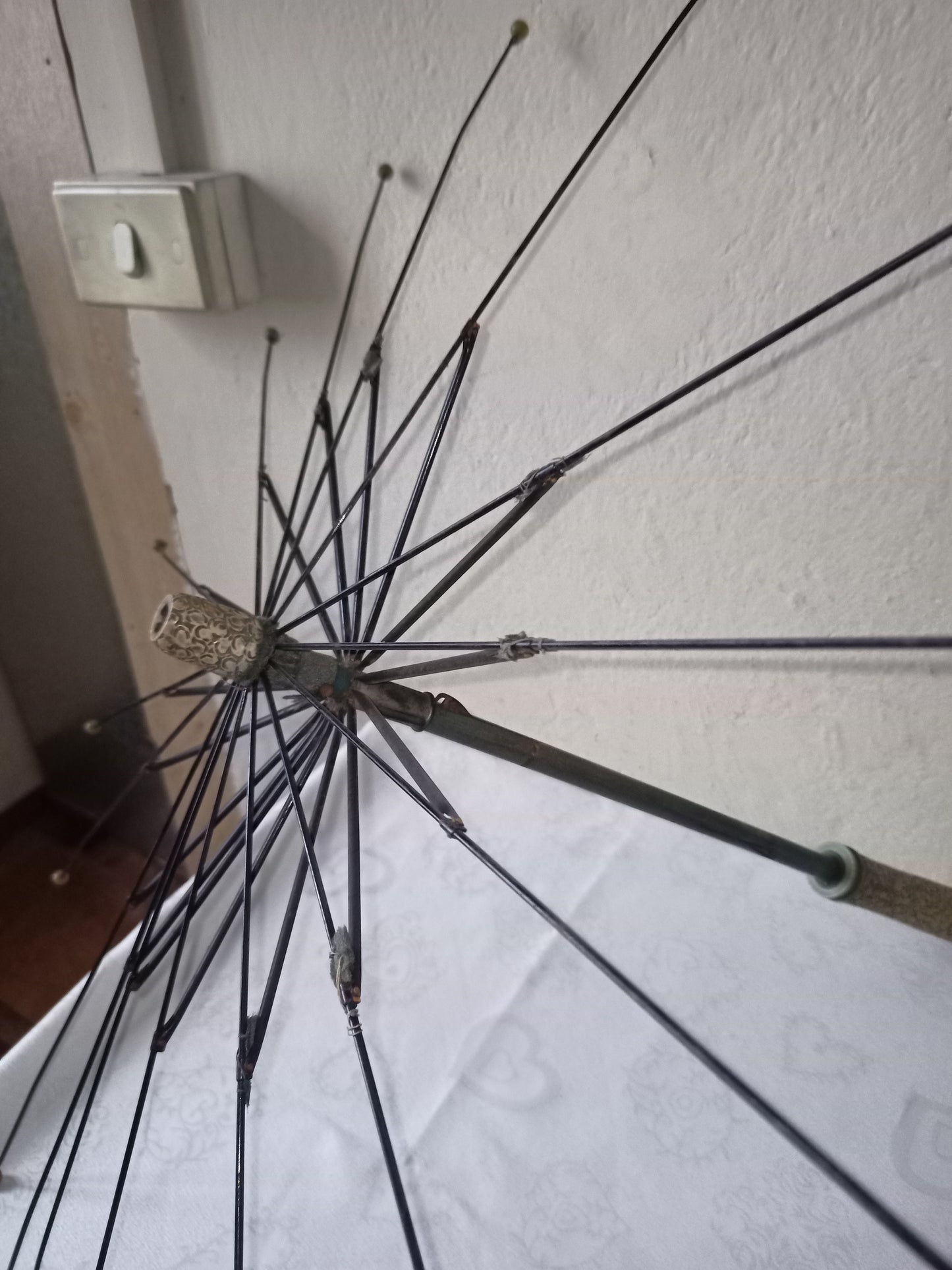 Lady's parasol umbrella from the 1800s READ DESCRIPTION