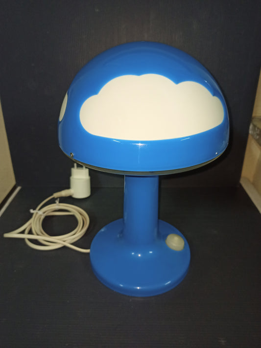 Vintage Skojig table lamp blue Ikea