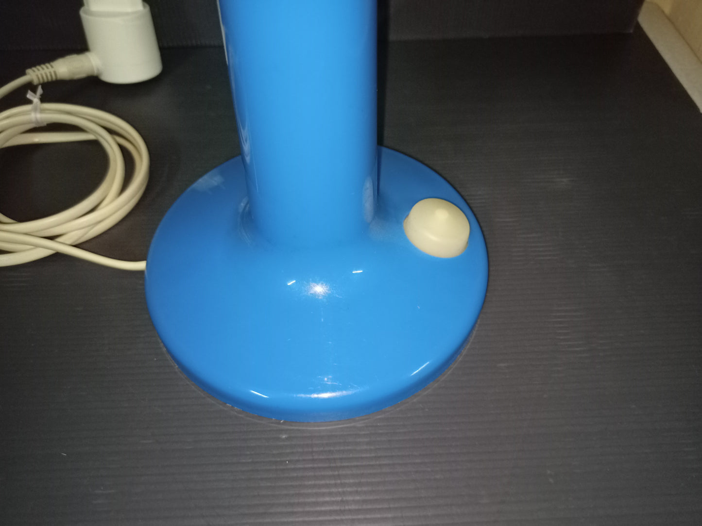 Vintage Skojig table lamp blue Ikea