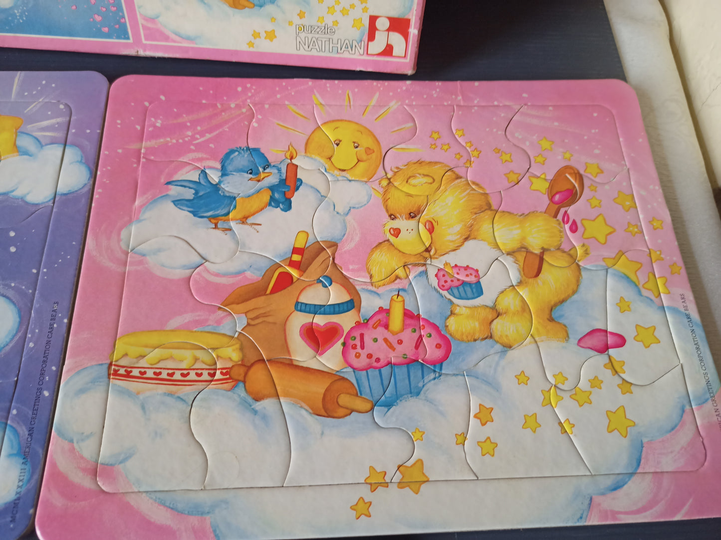 Puzzle Care Bears Orsetti del cuore, originale anni 80