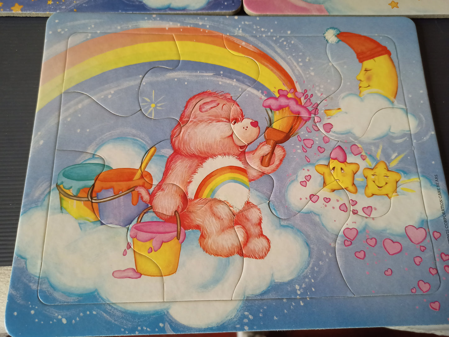 Puzzle Care Bears Orsetti del cuore, originale anni 80