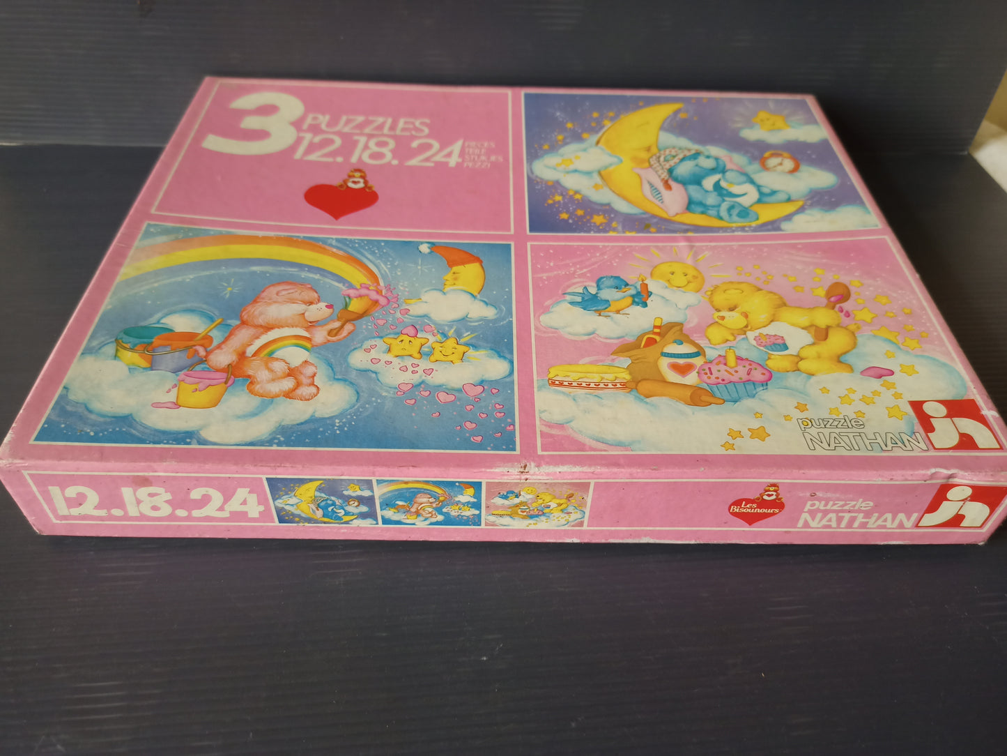 Puzzle Care Bears Orsetti del cuore, originale anni 80