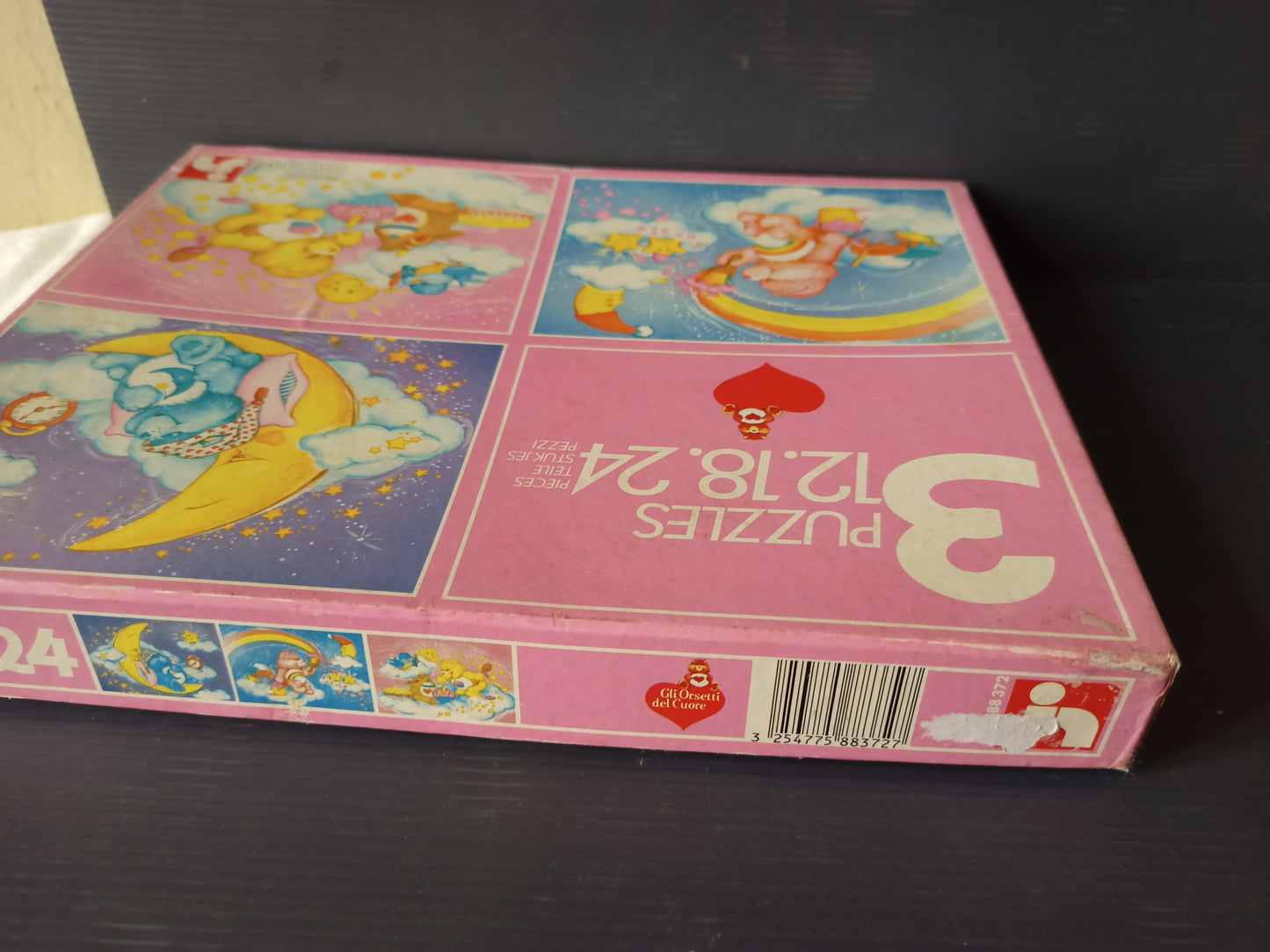 Puzzle Care Bears Orsetti del cuore, originale anni 80