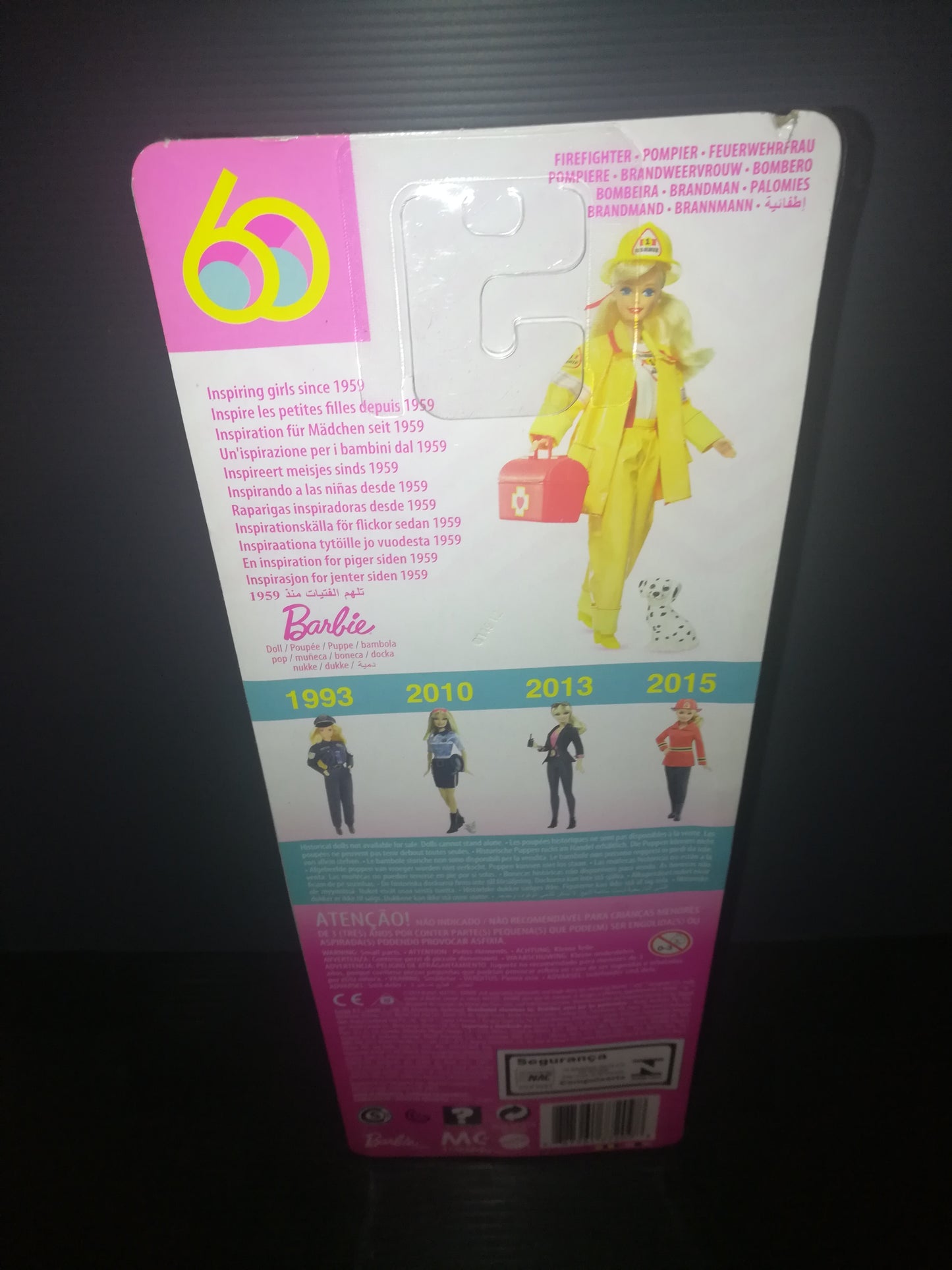 Bambola Barbie Pompiere Mattel