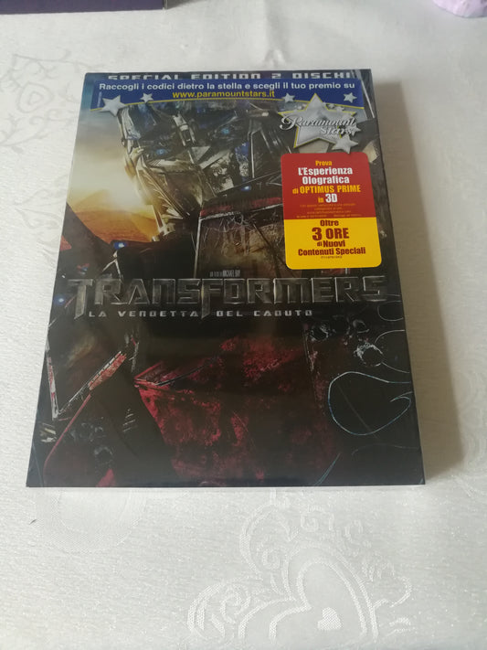 Transformers La Vendetta del Caduto Dvd Special Edition 2 Dischi