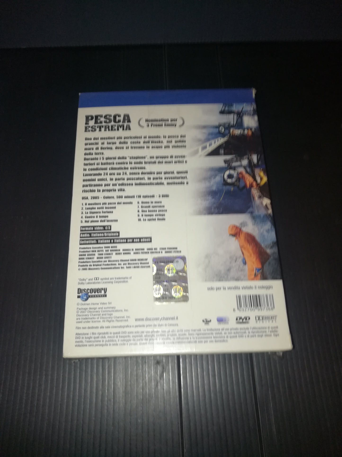 Cofanetto "Pesca Estrema" 3 DVD 10 episodi