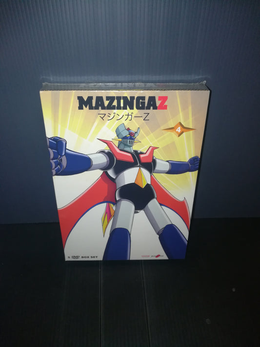 "Mazinger Z n.4" DVD box set with 5 discs