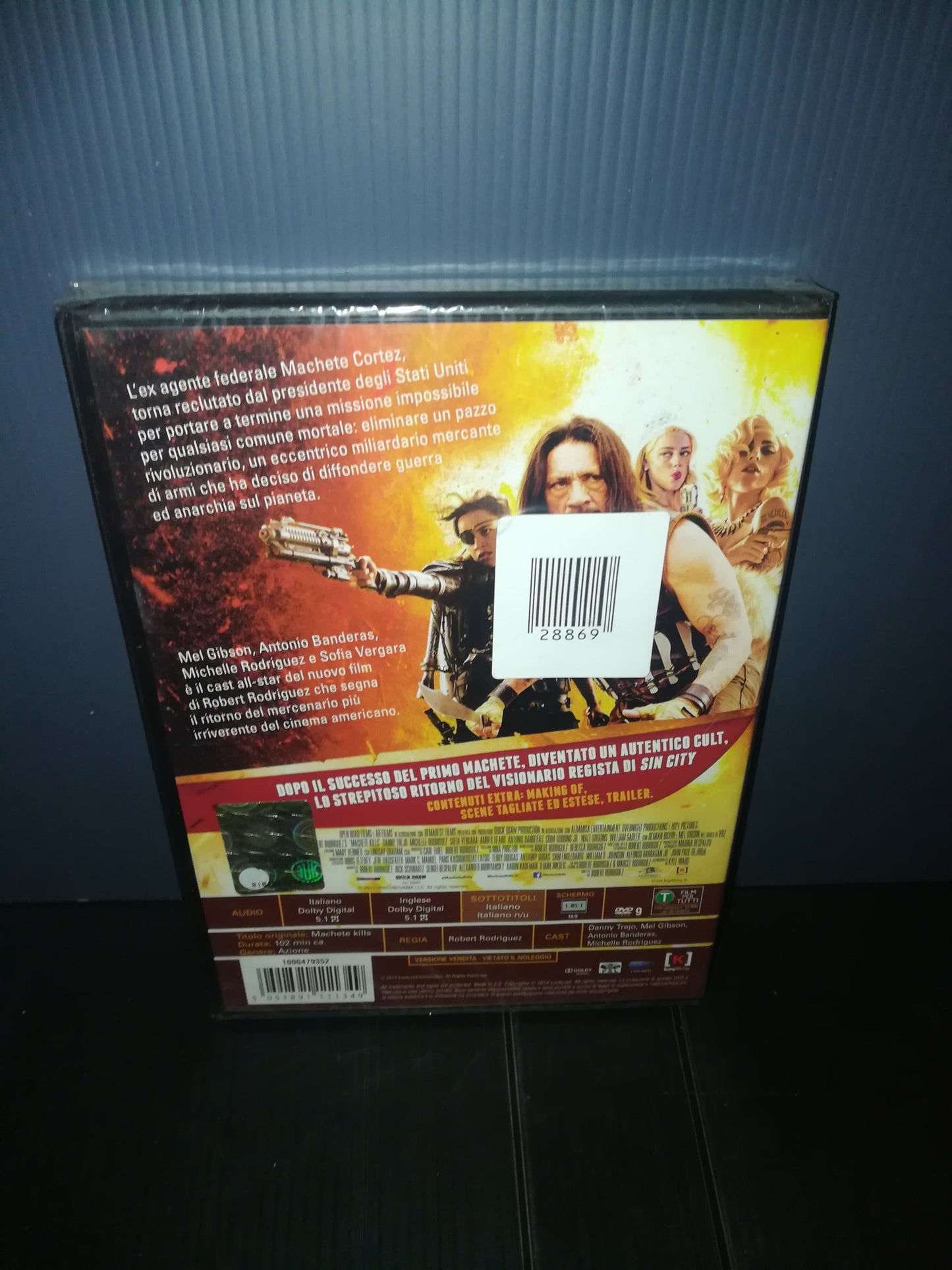 "Machete Kills" DVD