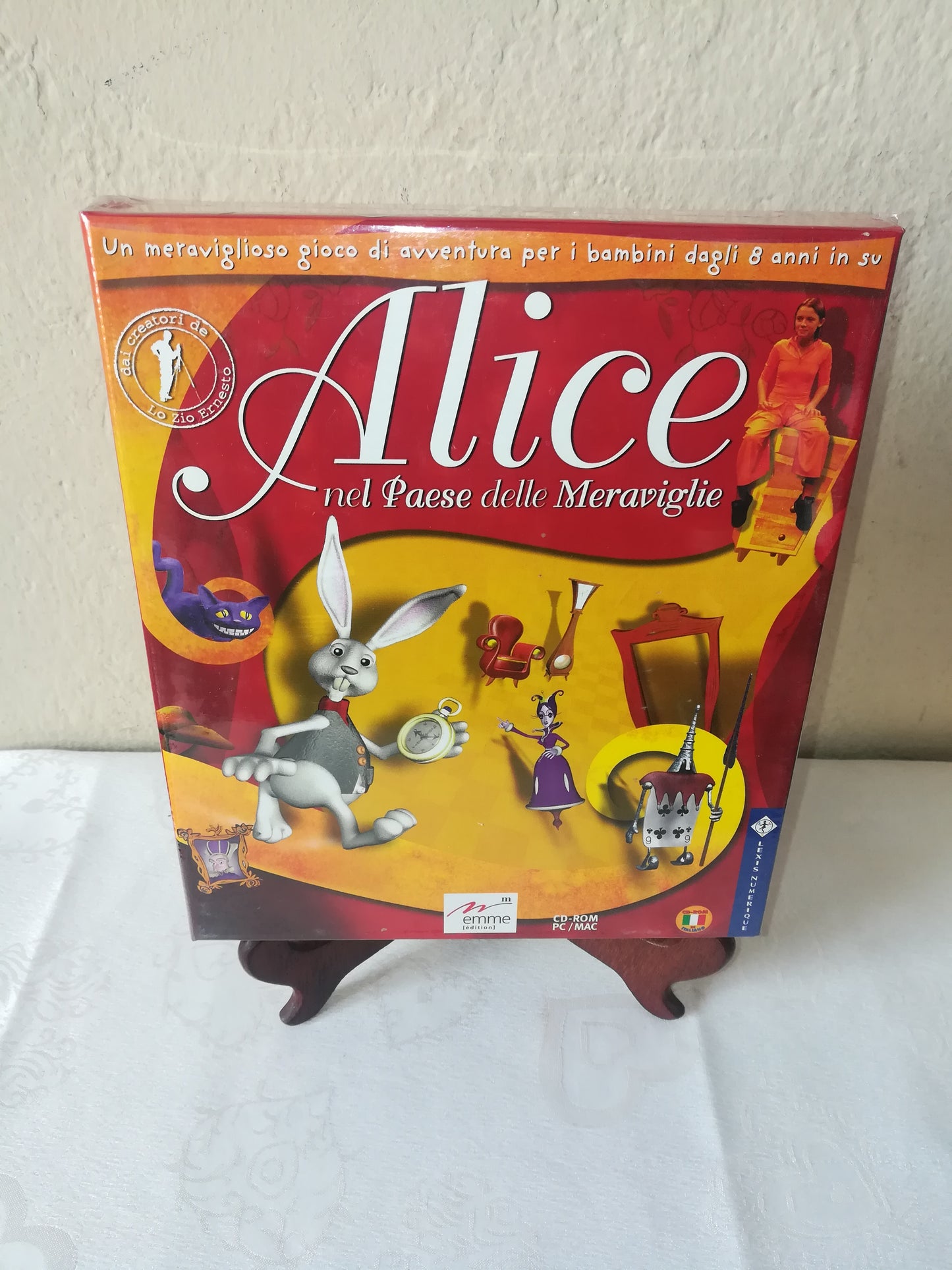 Videogioco "Alice nel Paese delle Meraviglie" PC Mac CD-ROM