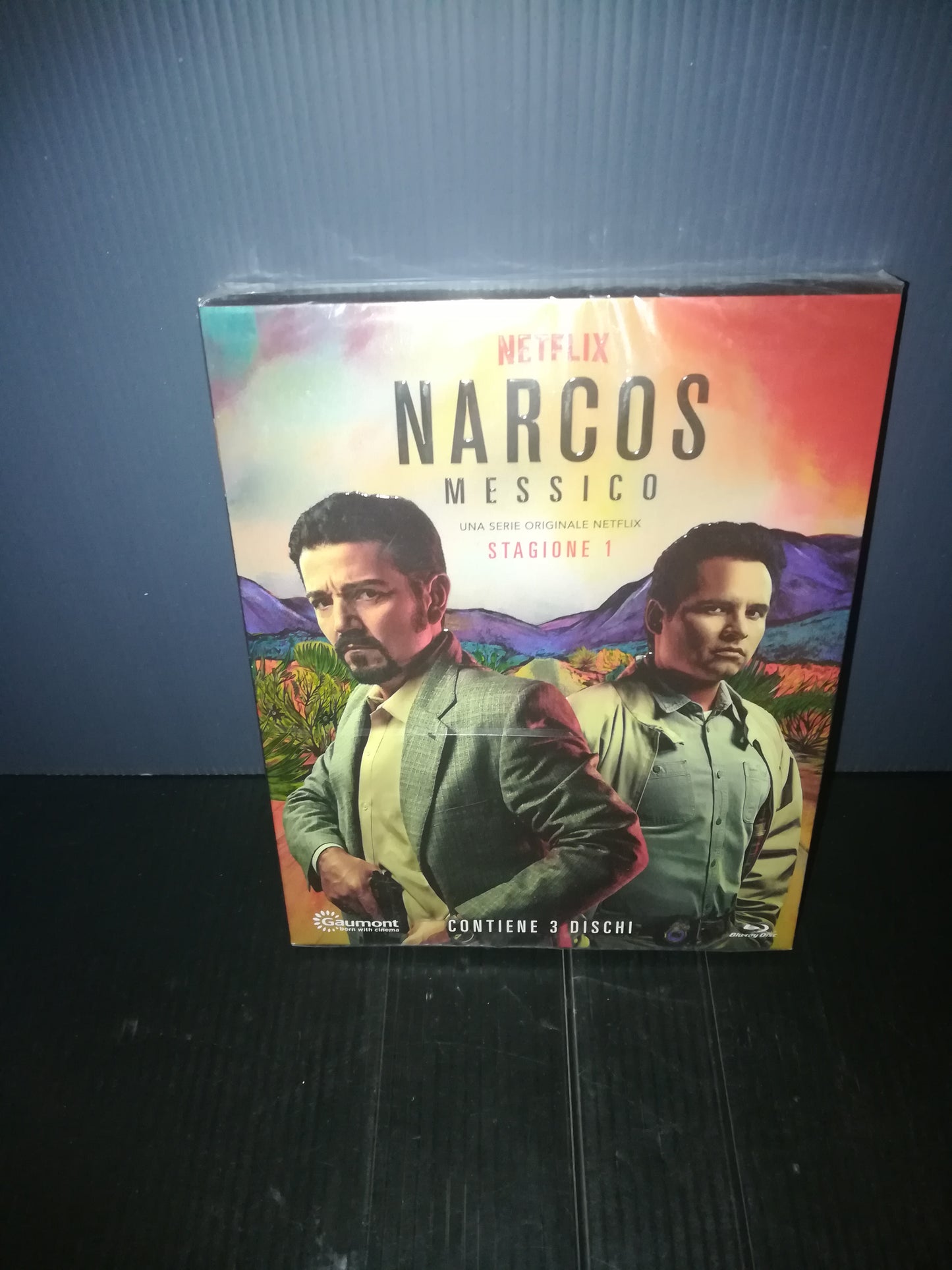 "Narcos Mexico" season 1 DVD 3-disc box set