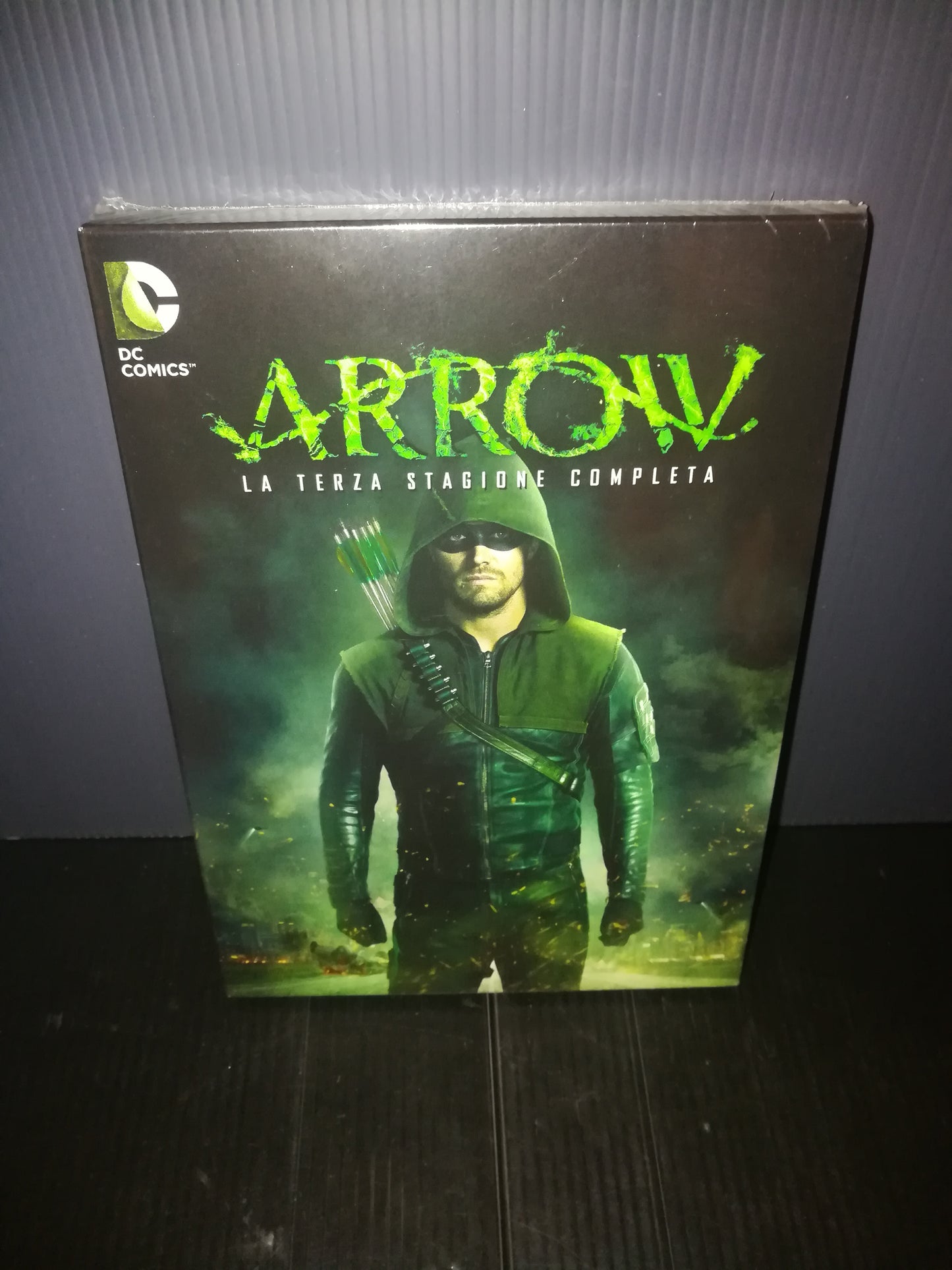 "Arrow.The Complete Third Season" DVD box set, 5 discs