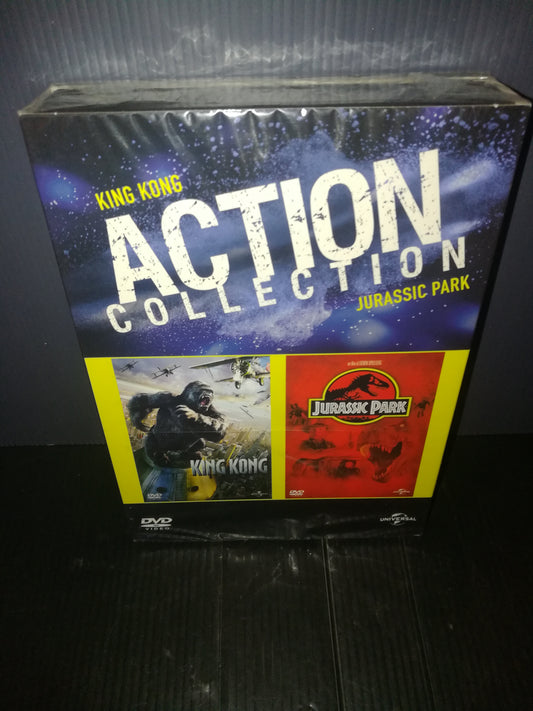 "Action Collection.King Kong/Jurassic Park" DVD box set with 2 films