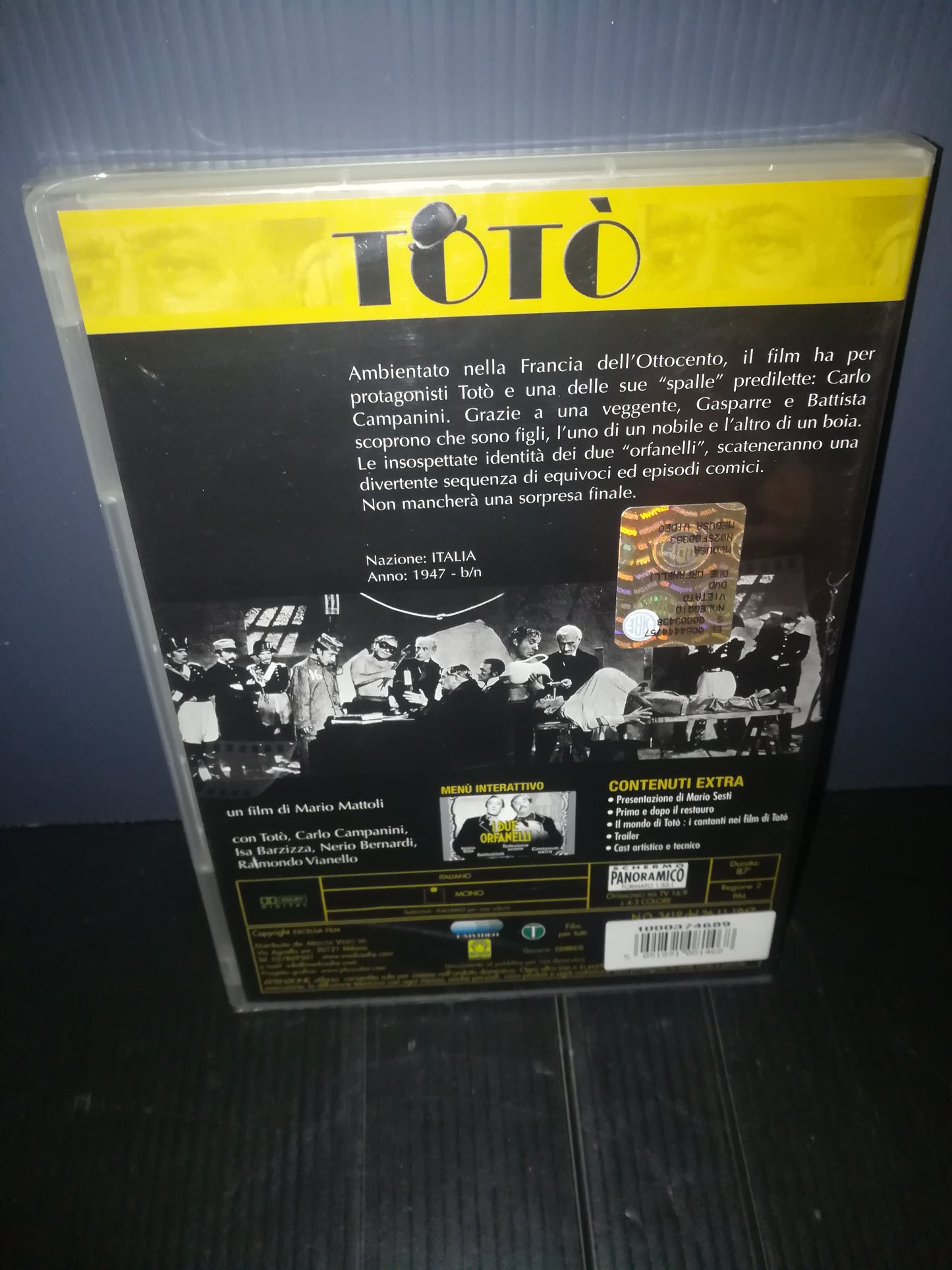 "The Two Orphans" Toto' DVD