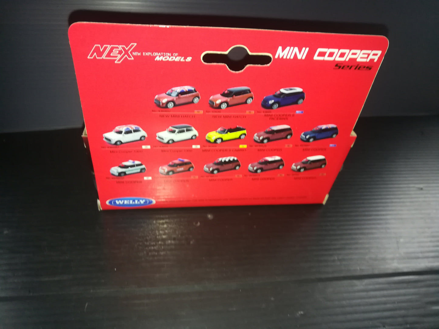Modellino" Mini Cooper 1300" Nex Welly