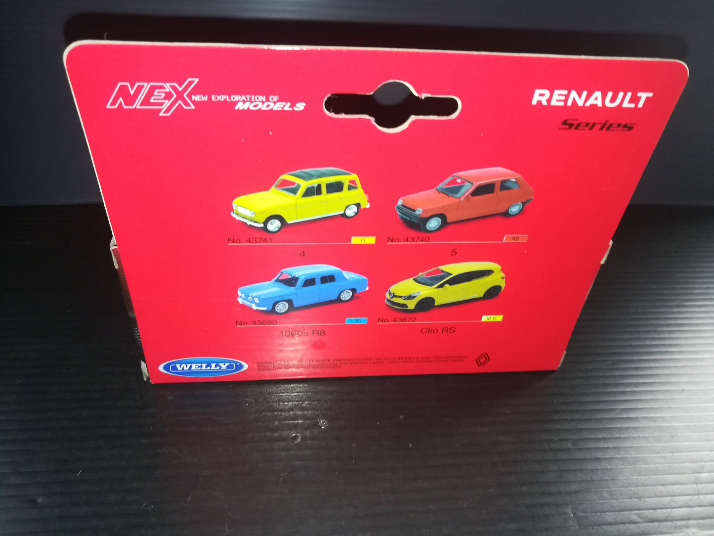 Modellino "Renault Gordini 1960s R8" Nex Welly