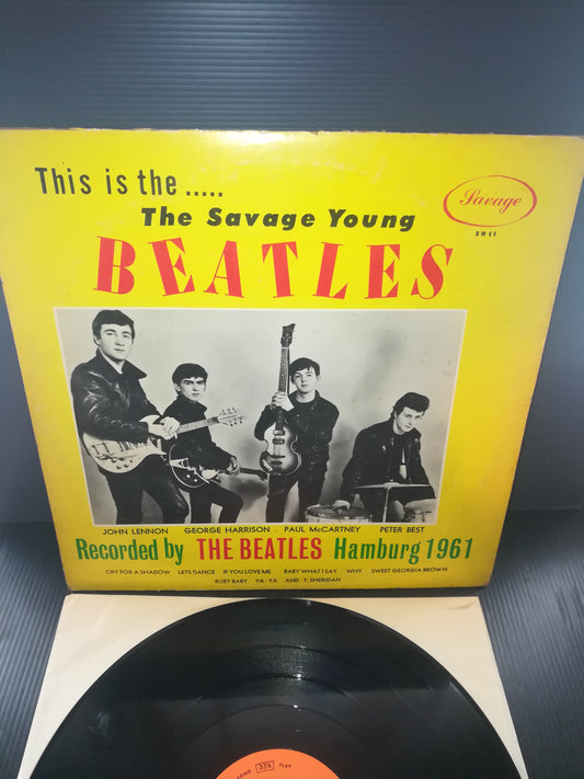 "This Is ..the Savage Young Beatles" Savage 33rpm LP