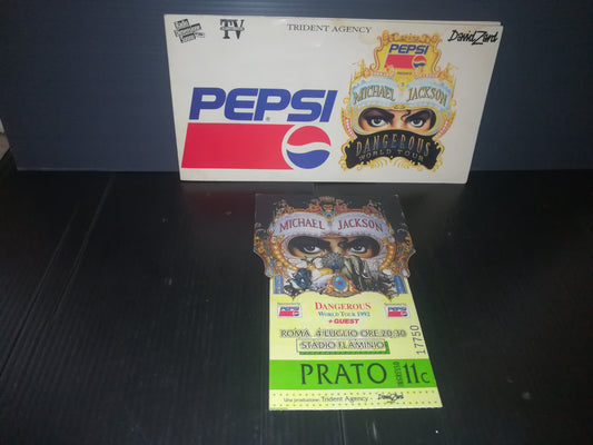 Dangerous World Tour 1992 Michael Jackson Ticket