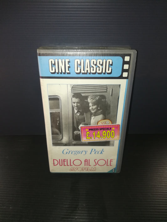 "Duello al Sole" Gregory Peck VHS Avofilm