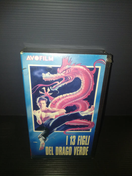 " I 13 Figli del Drago Verde" David Chiang VHS