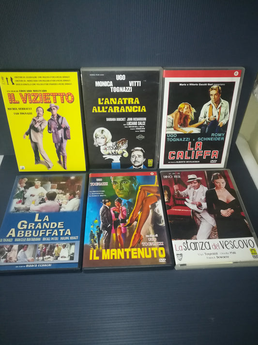 Lot 6 Films by Ugo Tognazzi on DVD