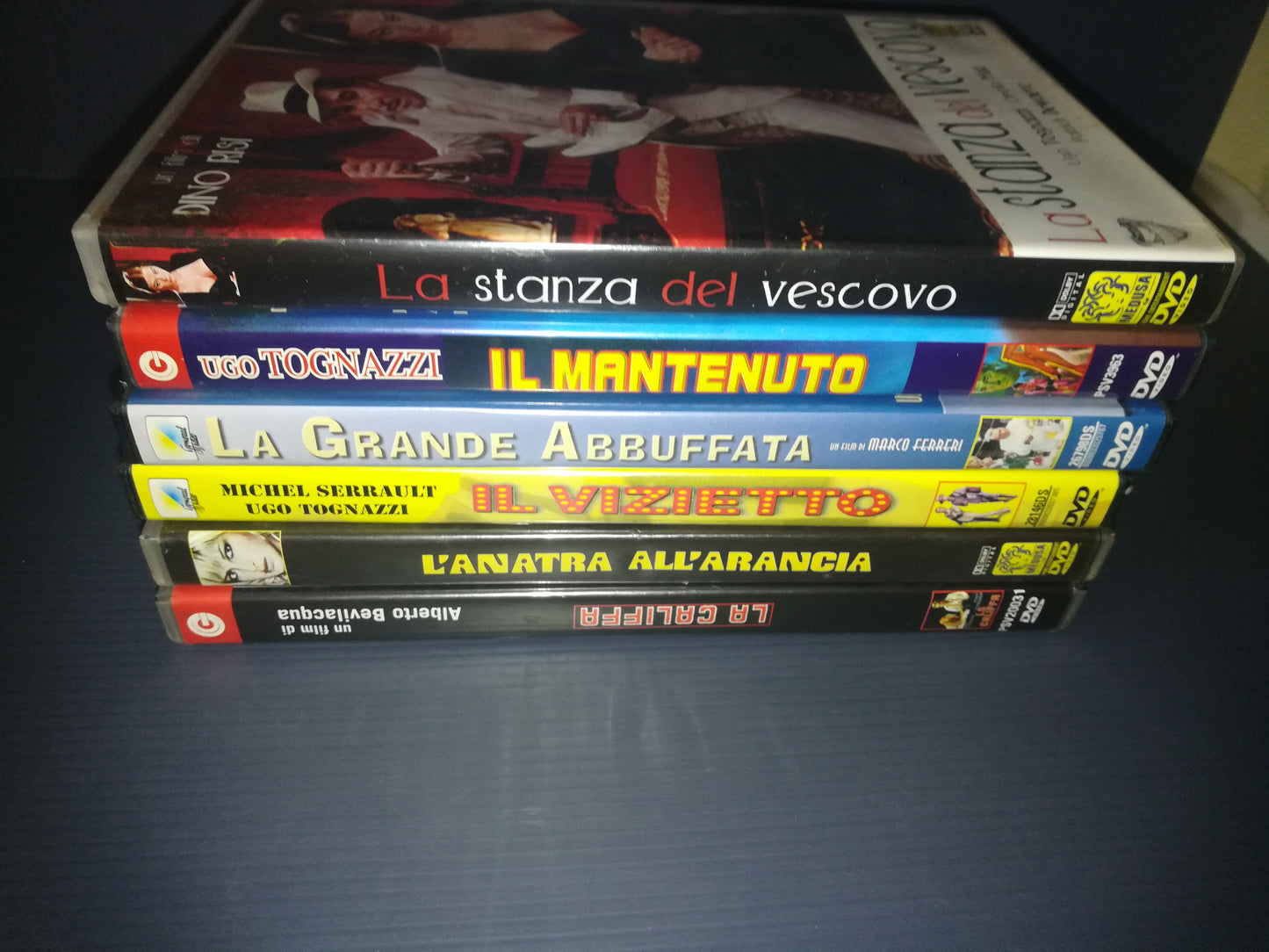 Lot 6 Films by Ugo Tognazzi on DVD