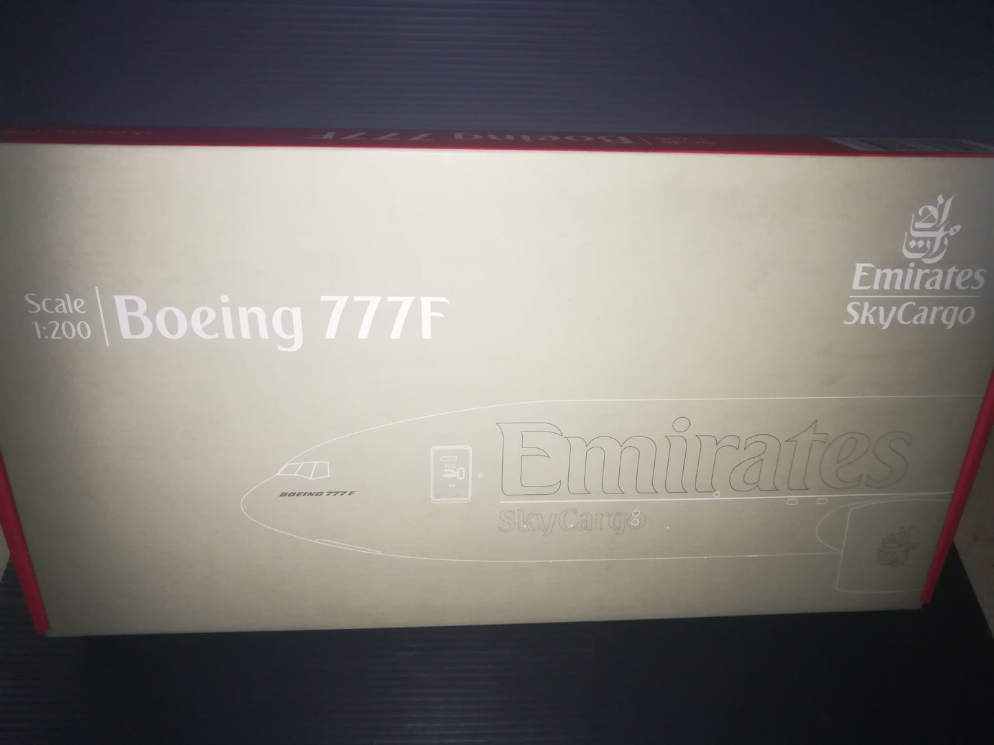 Modellino Boeing 777F Emirates SkyCargo scala 1:200