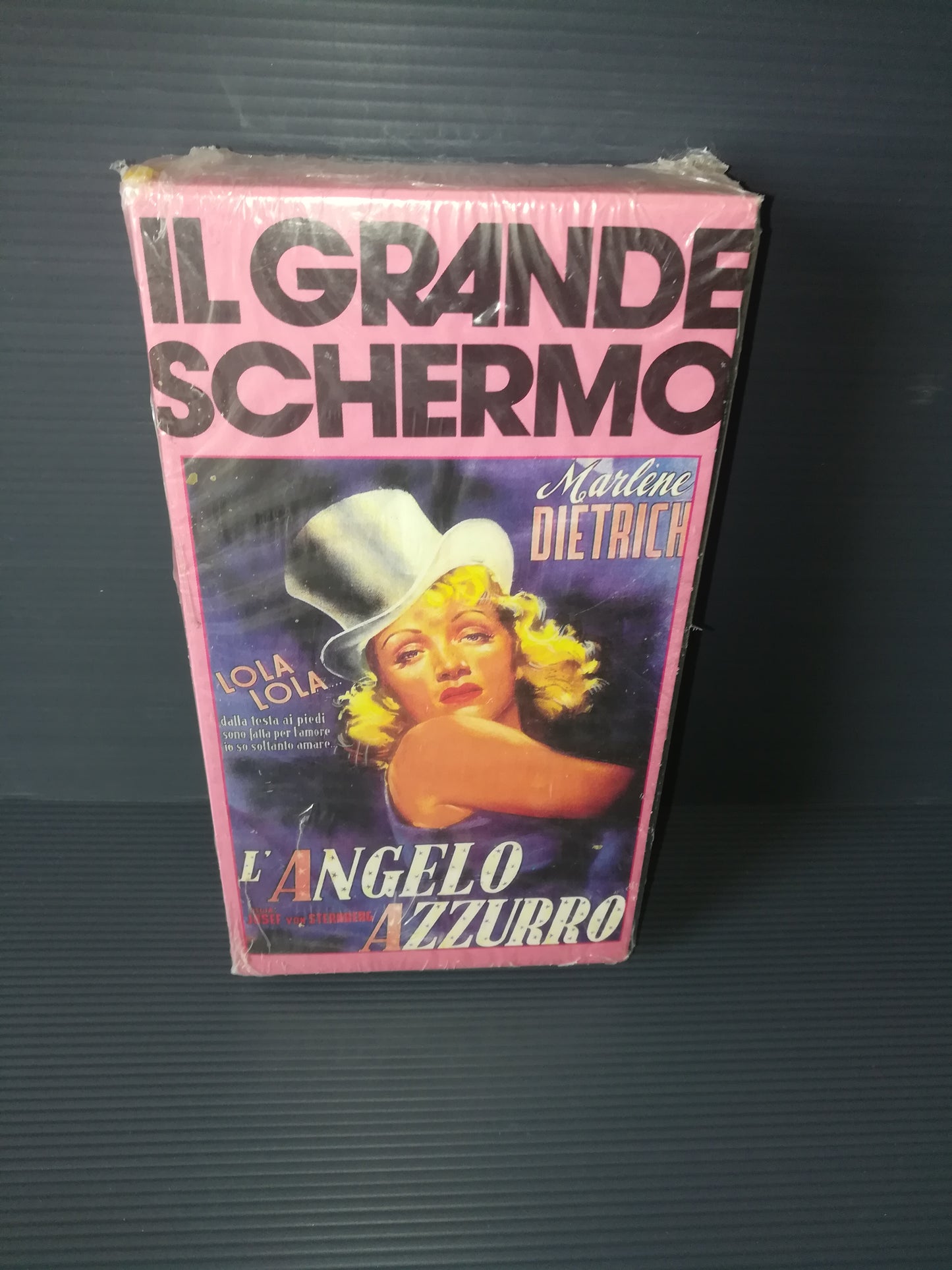 "L' Angelo Azzurro" Marlene Dietrich VHS