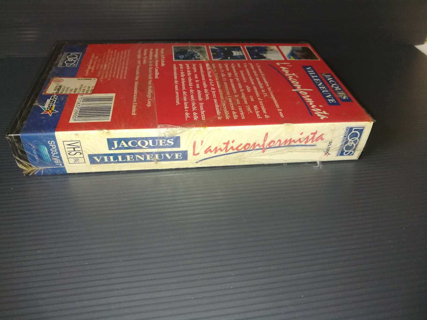 "The Nonconformist Jacques Villeneuve" VHS Logos