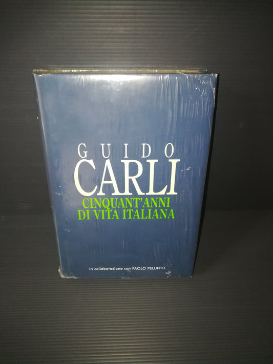"Fifty Years of Italian Life" Guido Carli book