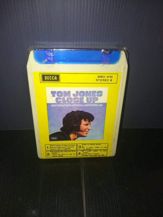 "Close Up" Tom Jones 8 Decca stereo cassette